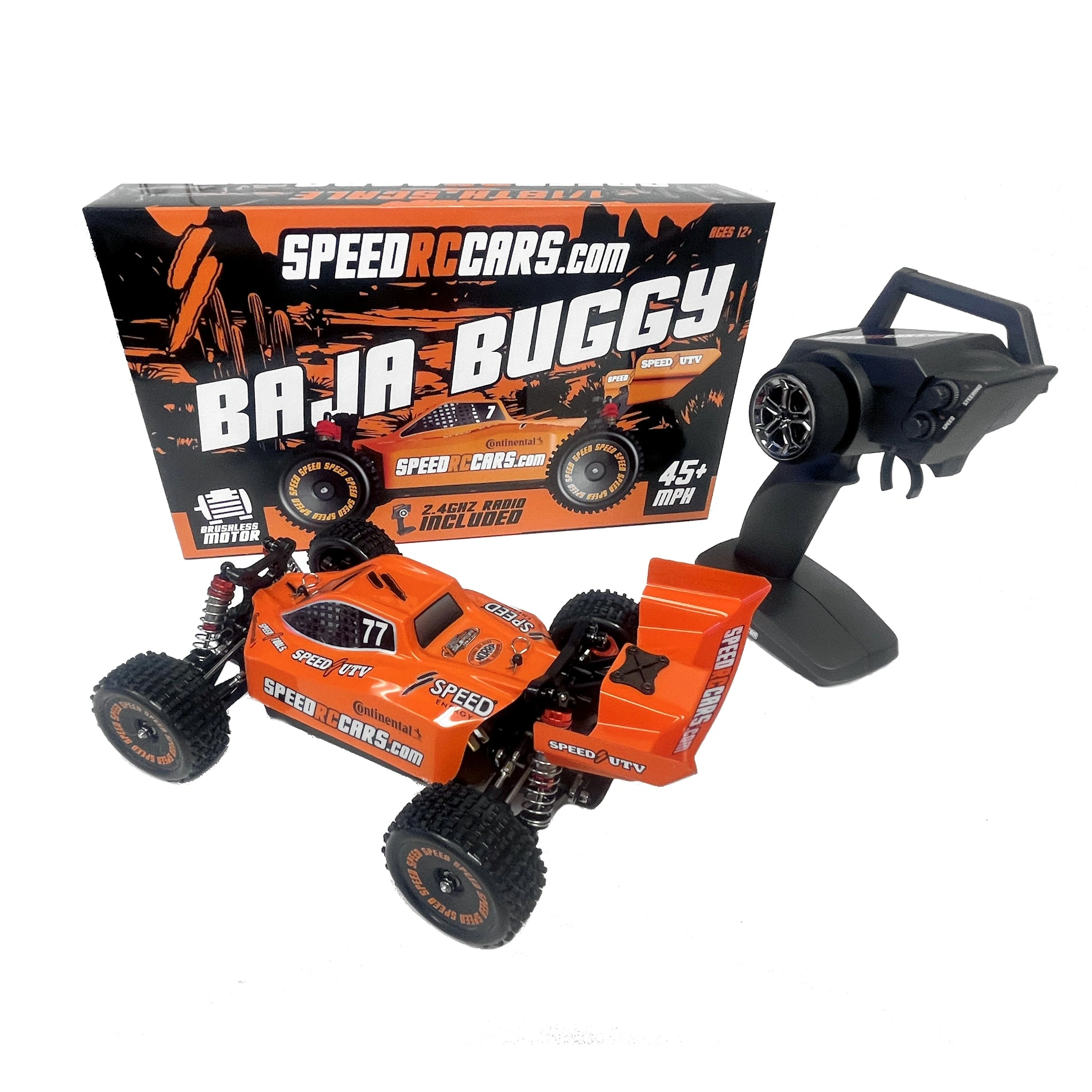 BAJA BUGGY ROBBY GORDON 1/18 Scale Brushless RC Car – Epic Detail!